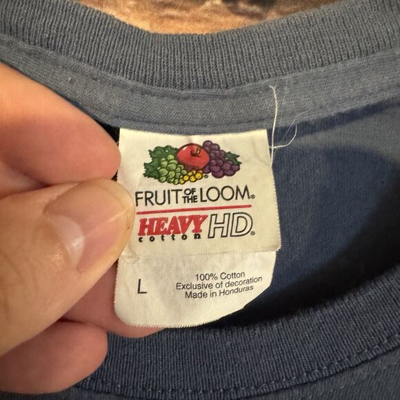 Mount Everest 2015 Expedition Climbing Crew Large T-Shirt SS Blue Mountain DS - Picture 4 of 8